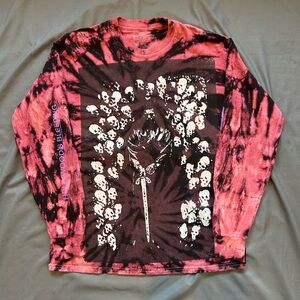 Post Malone Tye Dye Long Sleeve Tour T-Shirt